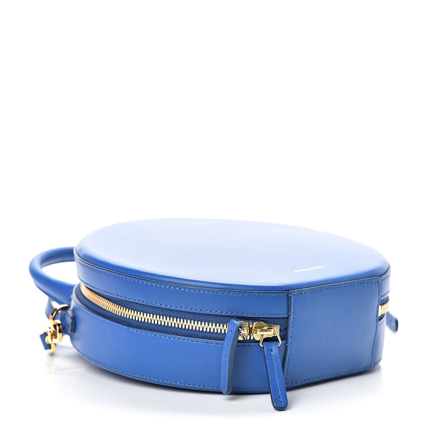 Mansur Gavriel Calfskin Circle Crossbody Bag Royal 3 of 9