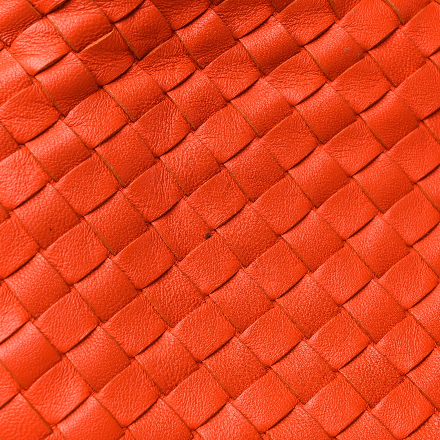 Nappa Intrecciato Medium Belly Veneta Hobo Orange