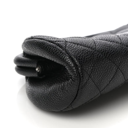 Chanel Caviar Quilted Timeless Clutch Black 9 of 13