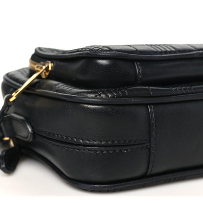 Burberry Calfskin Quilted Mini Lola Camera Bag Black 8 of 9