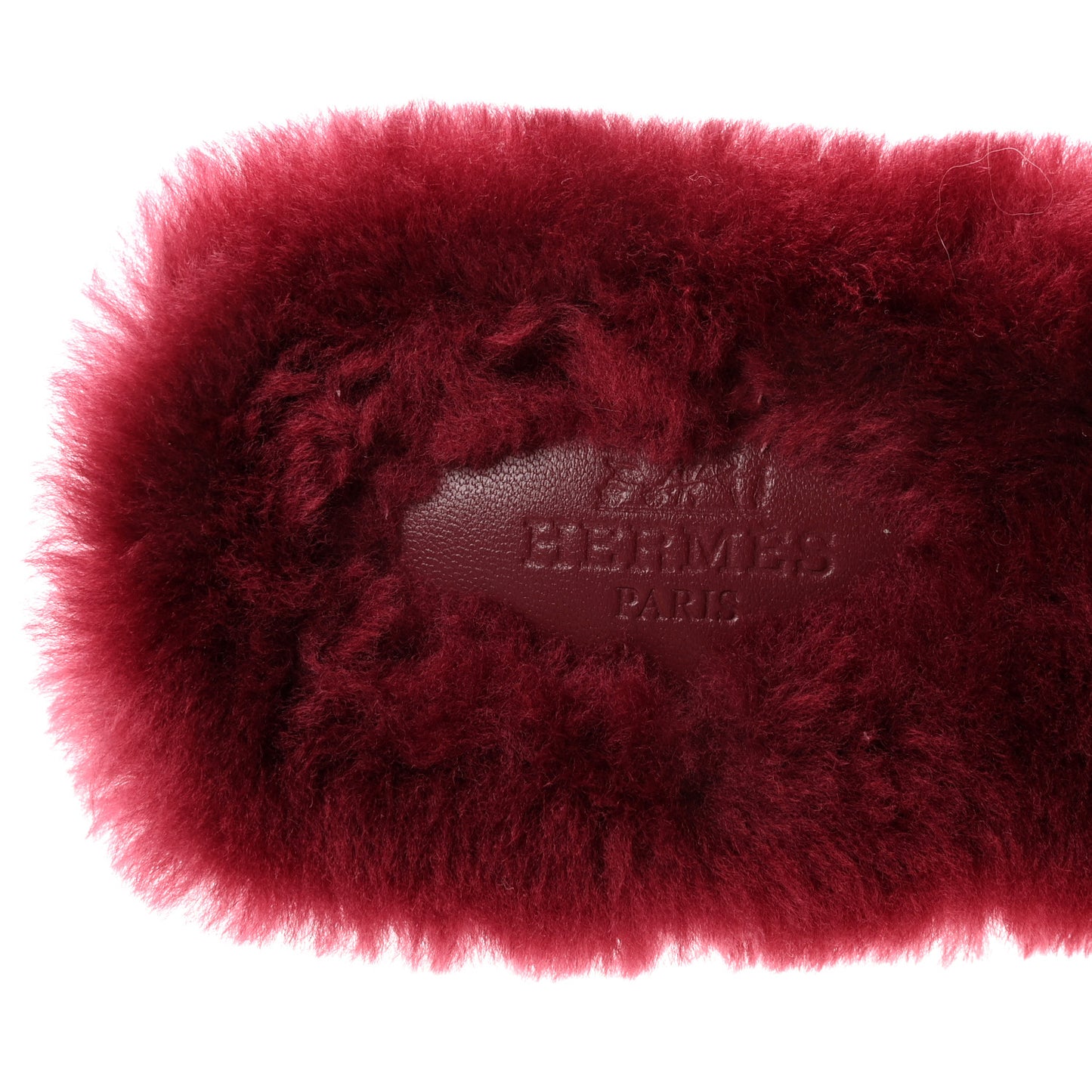 Woolskin Oran Sandals 40 Rouge H