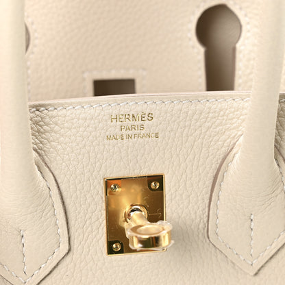 Hermes Togo Birkin 25 Craie 5 of 10