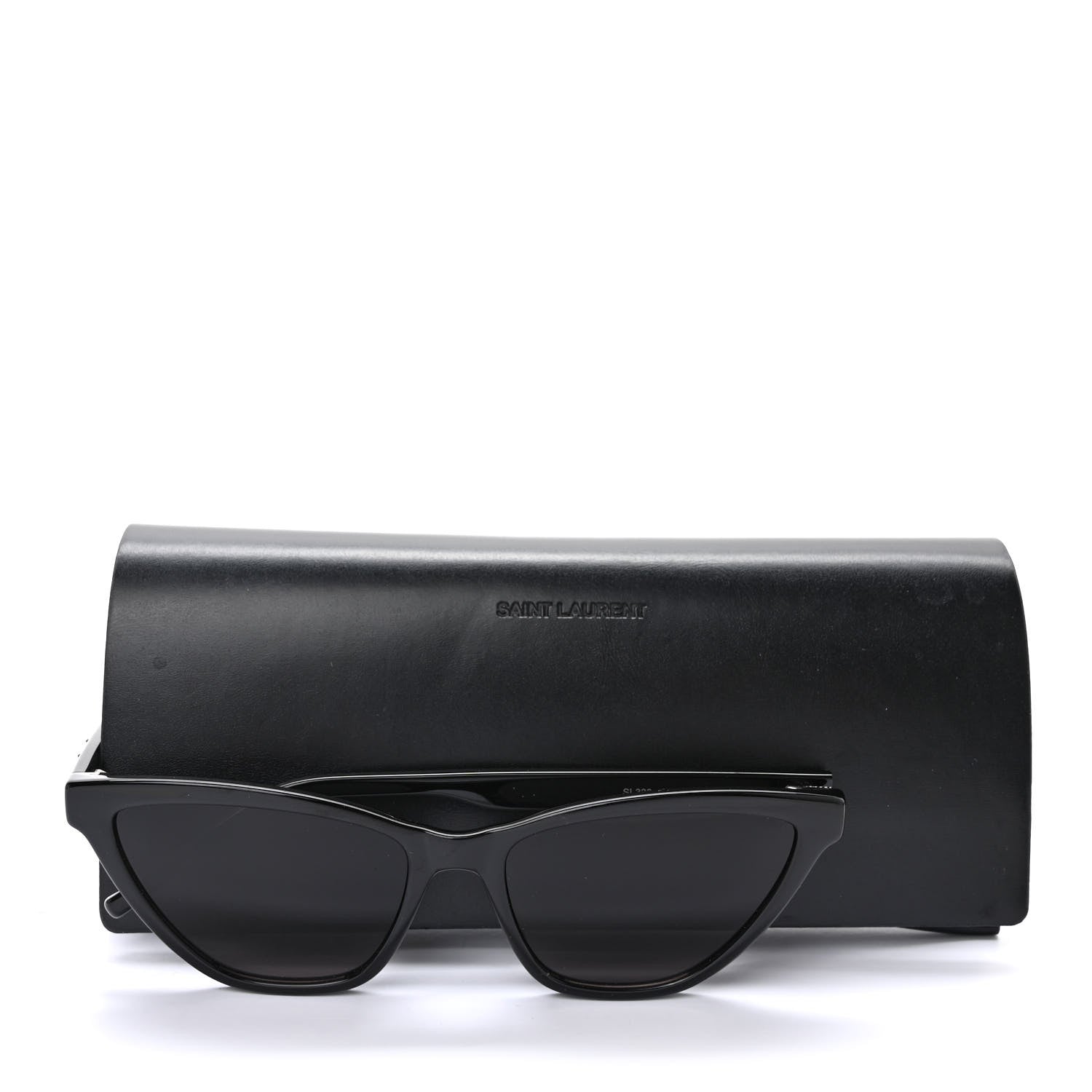 Saint Laurent Acetate SL333 Cat Eye Sunglasses Black 7 of 7