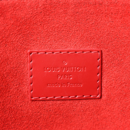 Louis Vuitton Damier Ebene Caissa Hobo Cherry 5 of 13