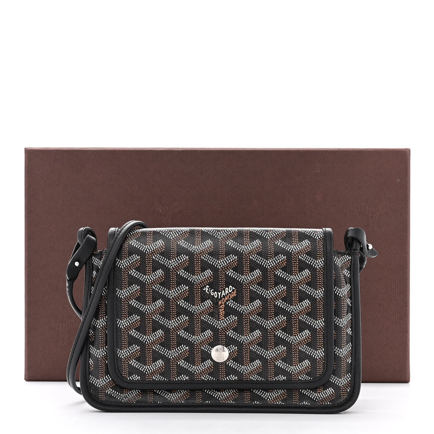 Goyard Goyardine Plumet Wallet Clutch Black 12 of 12
