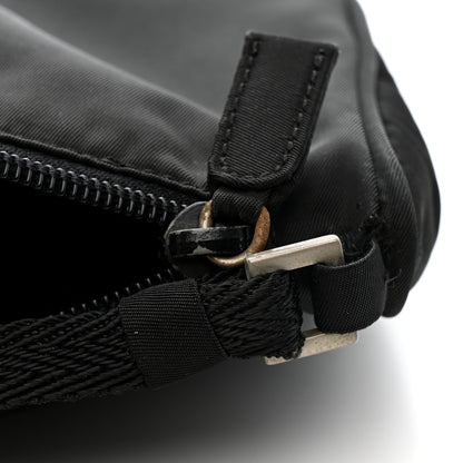 Prada Tessuto Nylon Pochette Bag Black 12 of 15