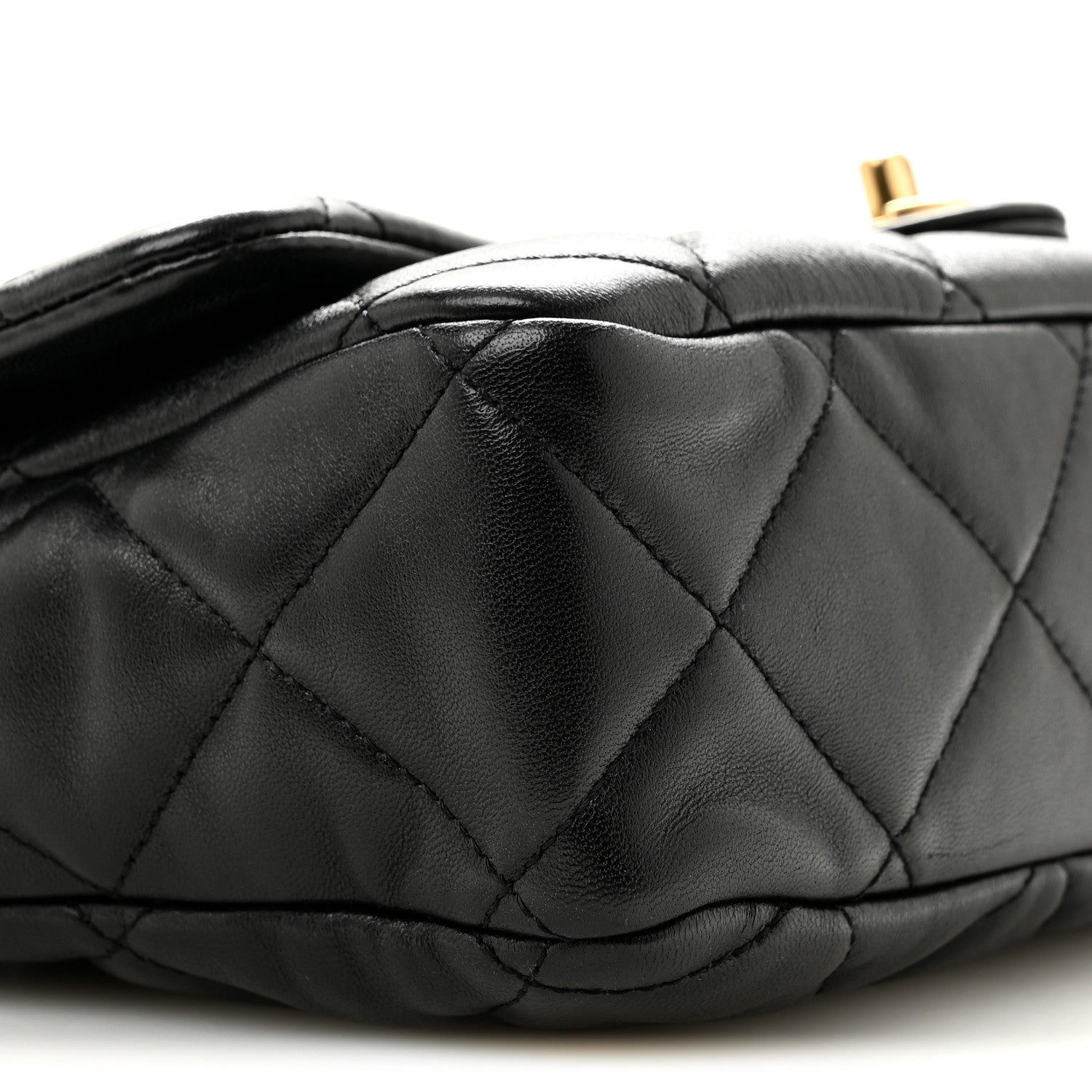 Chanel Lambskin Quilted Large CC Funky Town Flap Black 9 of 12