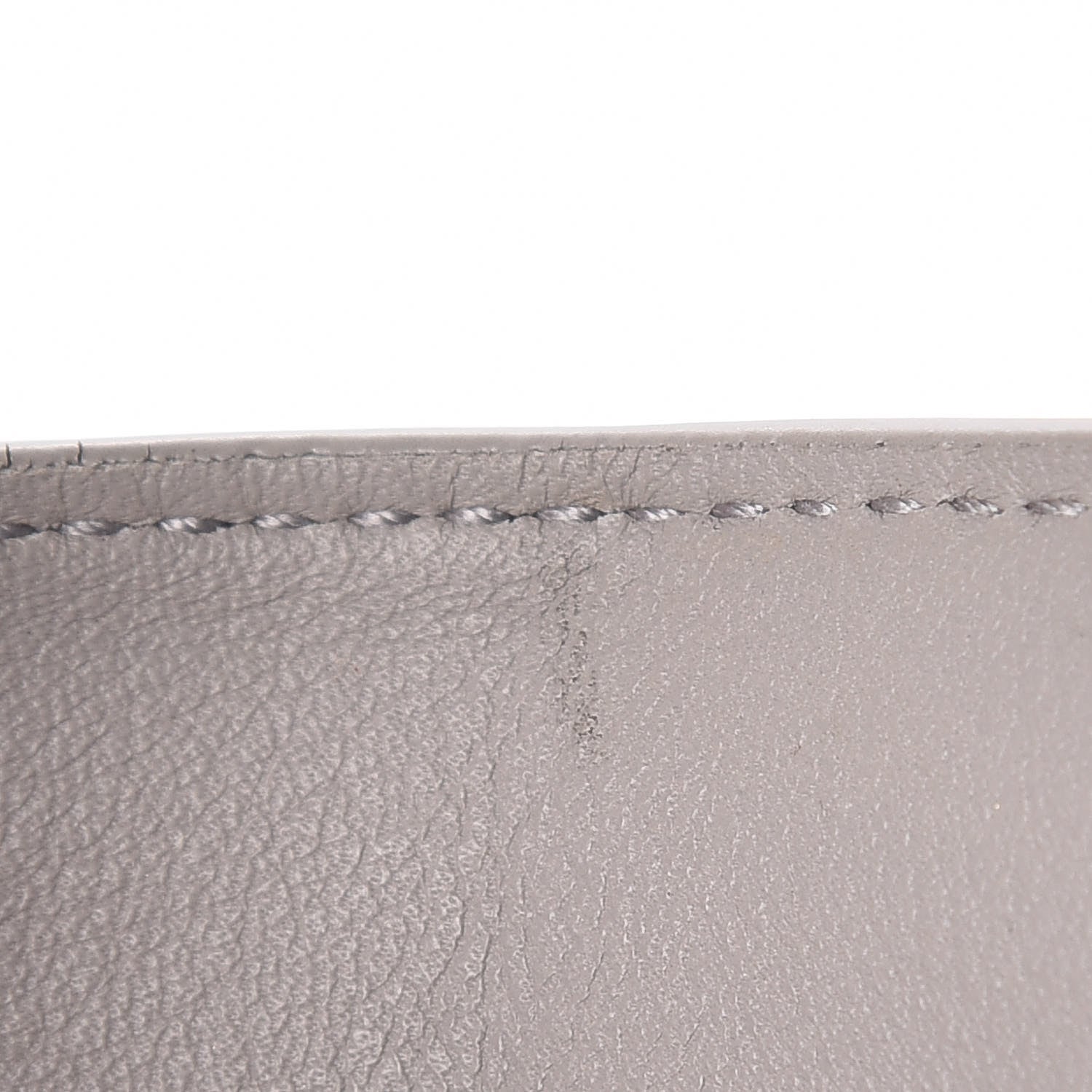 Saint Laurent Smooth Calfskin Monogram Key Case Souris 7 of 9