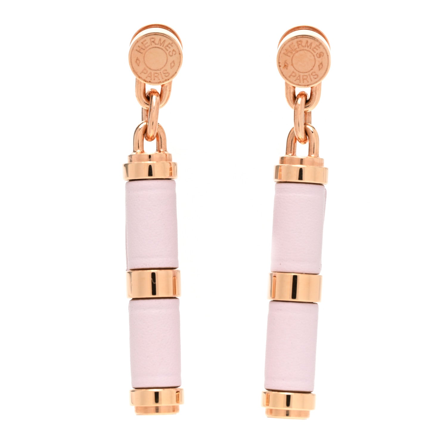 Hermes Swift PM Charniere Earrings Mauve Pale 1 of 6