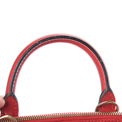 Louis Vuitton Epi Alma PM Castillan Red 8 of 11