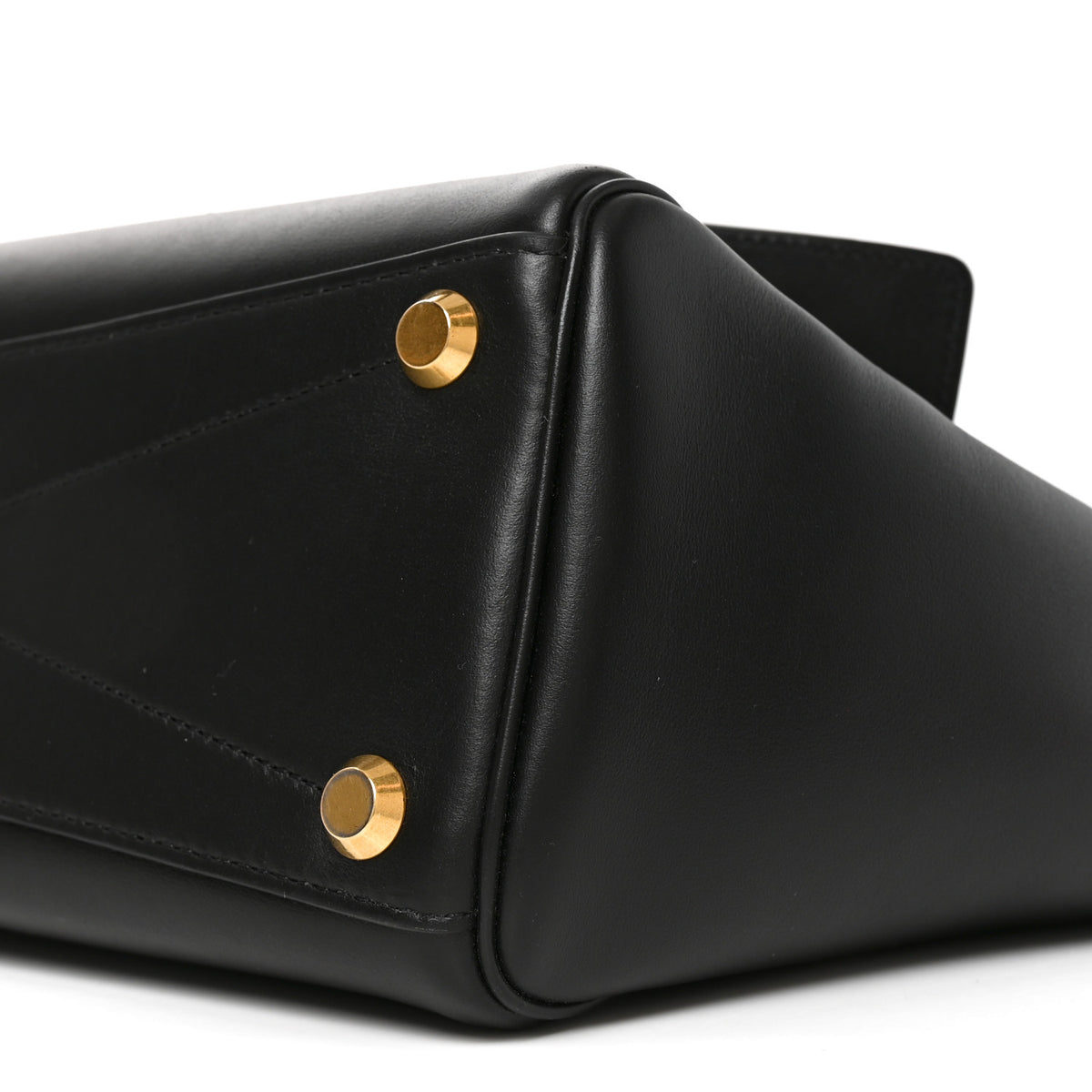 Smooth Calfskin Small Bel Air Carry All Bag  Black