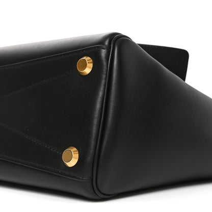 Balenciaga Smooth Calfskin Small Bel Air Carry All Bag  Black 9 of 9