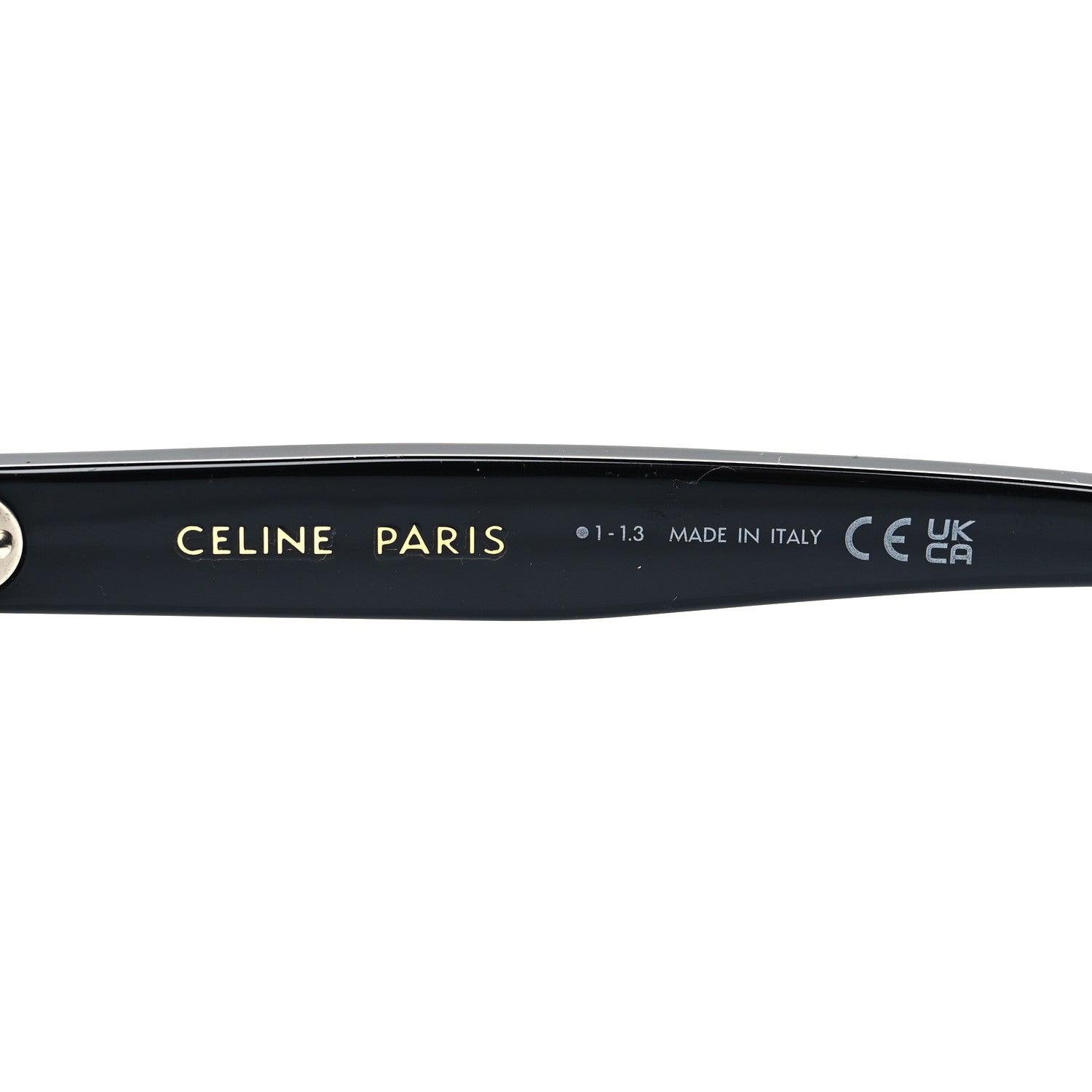 Celine Acetate Cat Eye Sunglasses CL40187I Black 5 of 8