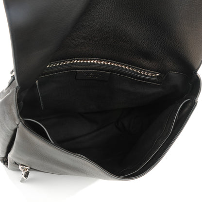 Givenchy Waxy Grained Calfskin Medium Pandora Pure Flap Bag Black 5 of 7