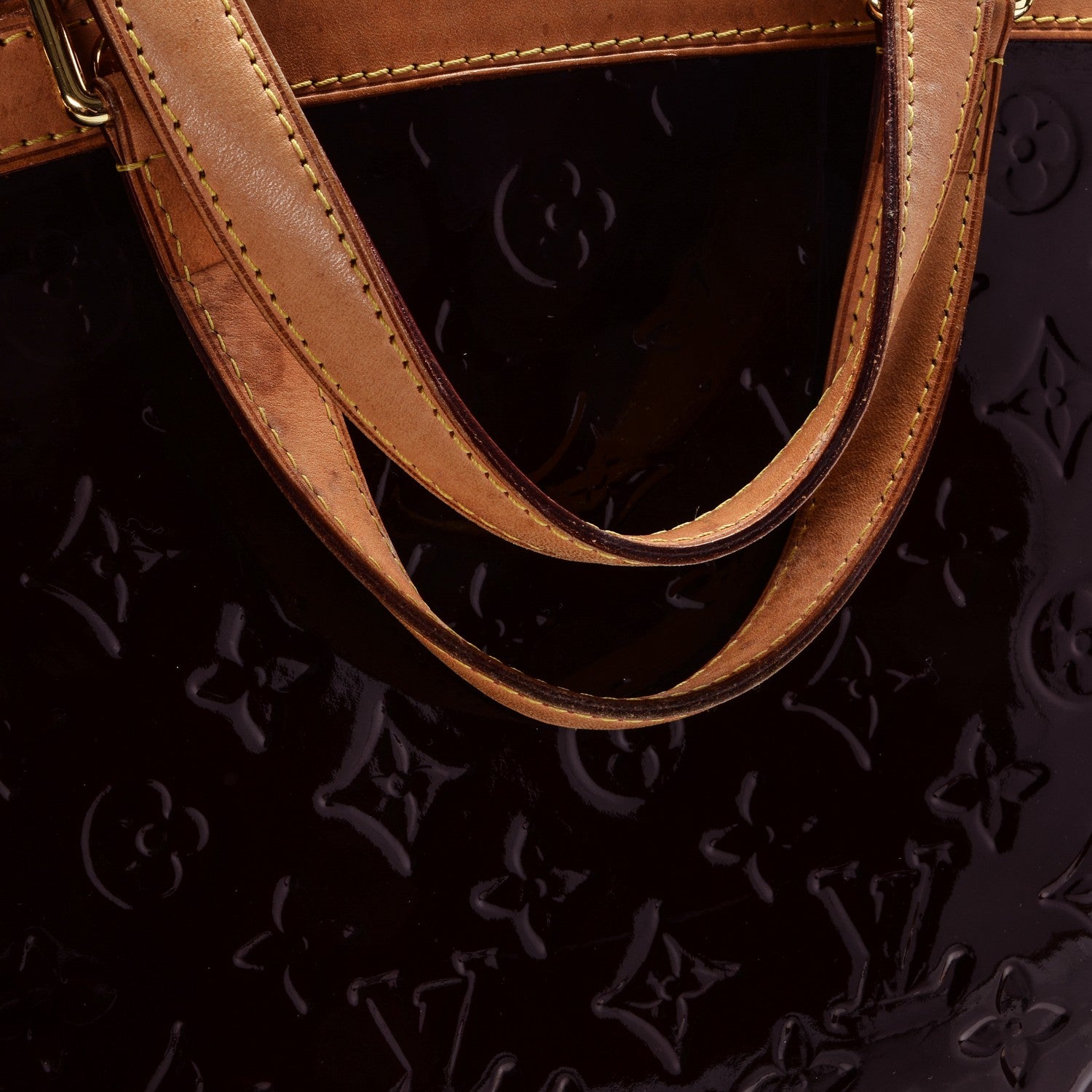 Louis Vuitton Vernis Brea GM Rouge Fauviste 6 of 8