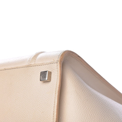 Celine Grained Calfskin Medium Phantom Luggage Cream 27 of 39