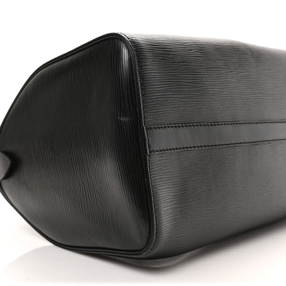Louis Vuitton Epi Speedy 30 Black 8 of 9