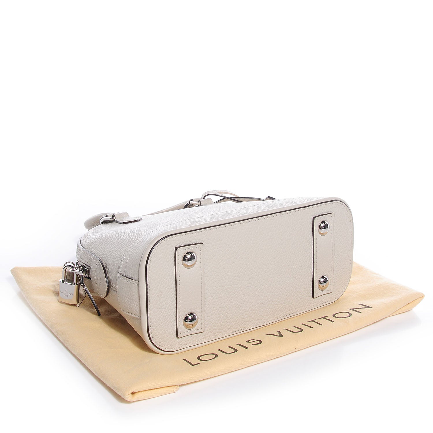 Louis Vuitton Taurillon Alma PPM Blanc Casse 4 of 7