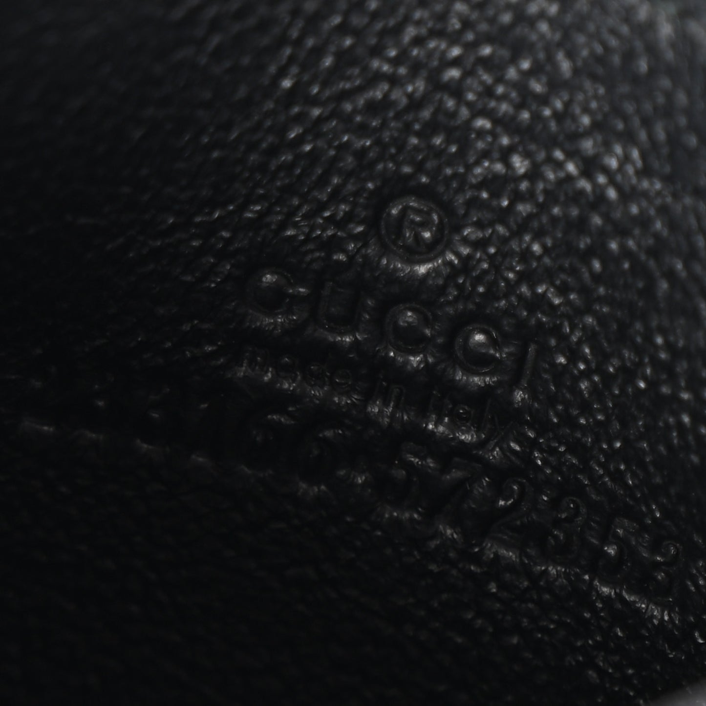 GG Supreme Monogram Bees Card Holder Black