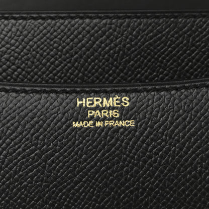 Hermes Epsom Constance 24 Black 6 of 12