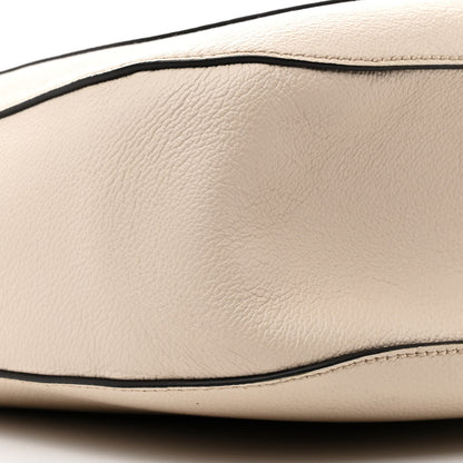 Burberry Grainy Calfskin Small Elmstone Hobo Limestone 11 of 13
