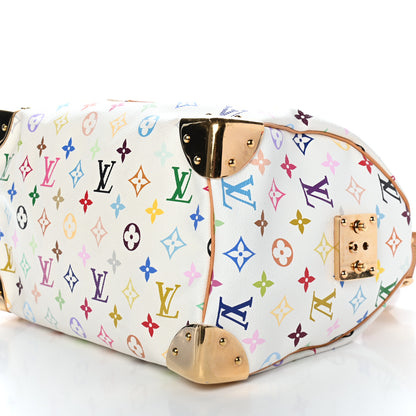 Louis Vuitton Monogram Multicolor Speedy 30 White 6 of 8