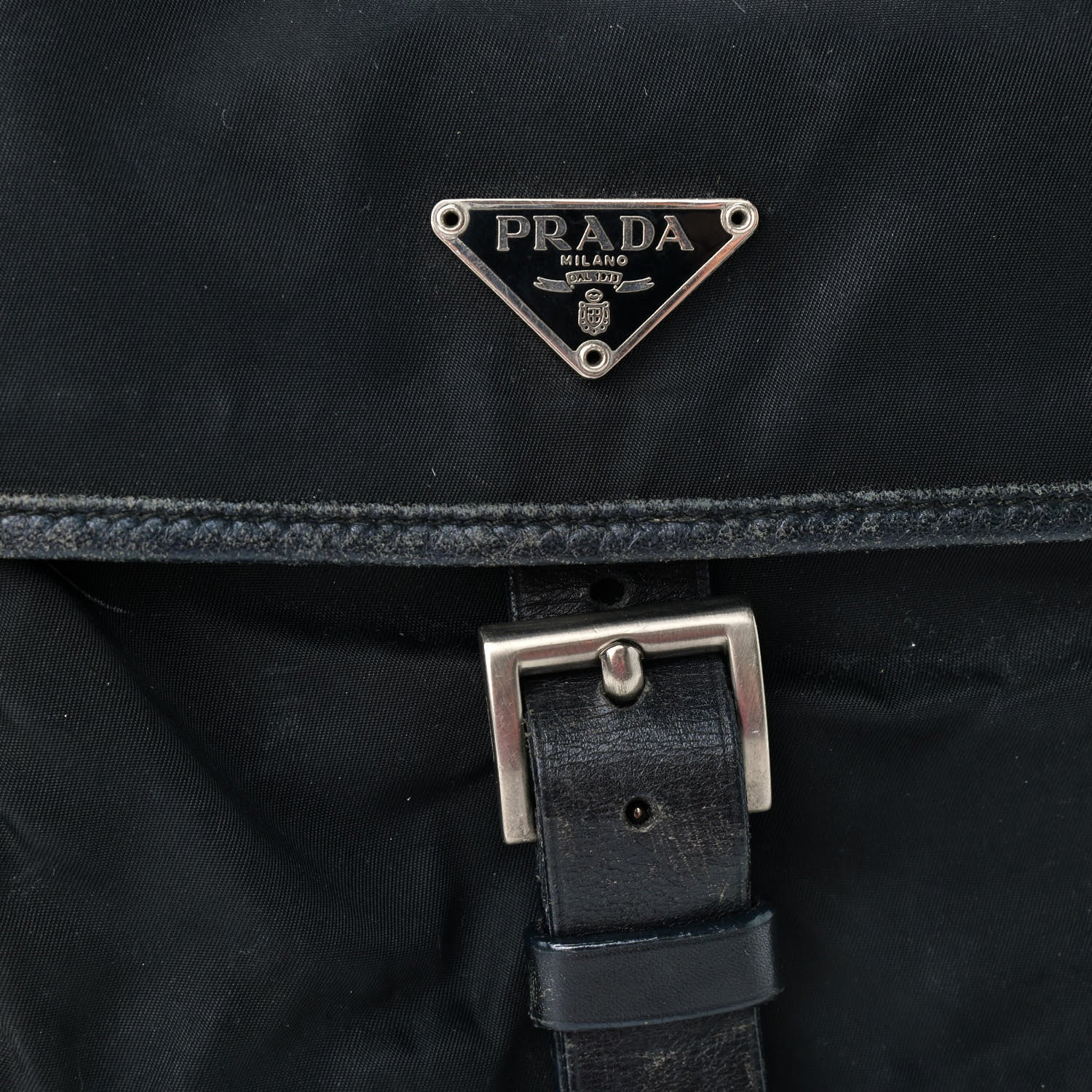 Prada Nylon Vela Sport Messenger Bag Black 11 of 12