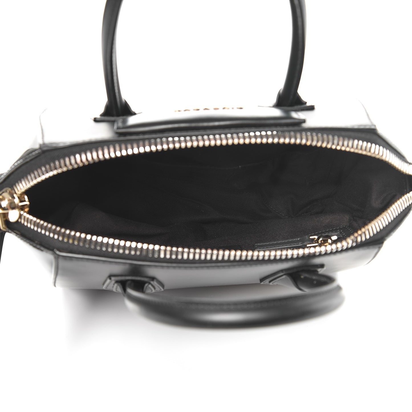 Calfskin Patent Small Antigona Black