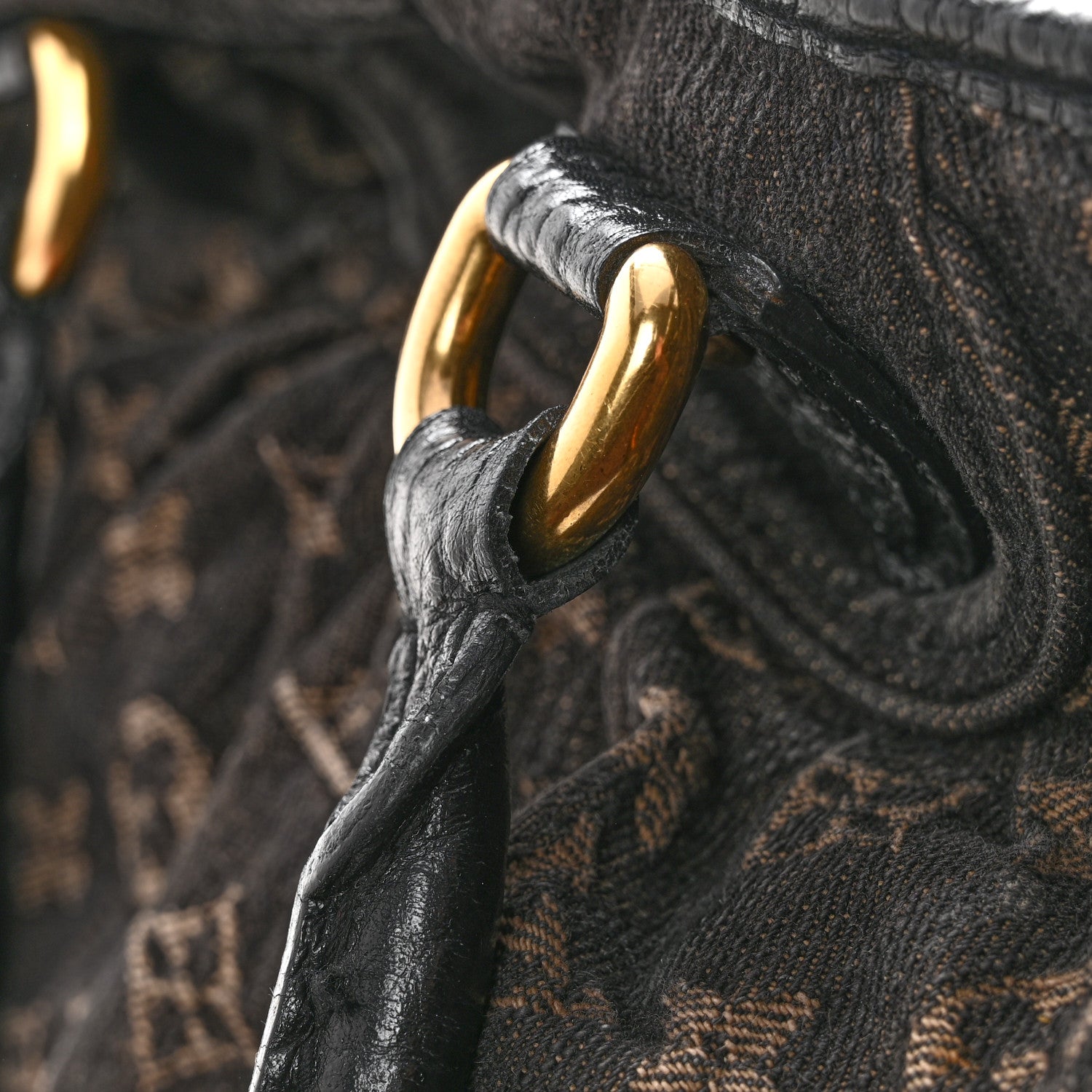 Louis Vuitton Denim Neo Cabby GM Black 14 of 14