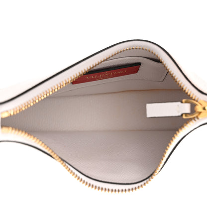 Valentino Garavani Calfskin Mini Vlogo Hobo Bag White 5 of 9