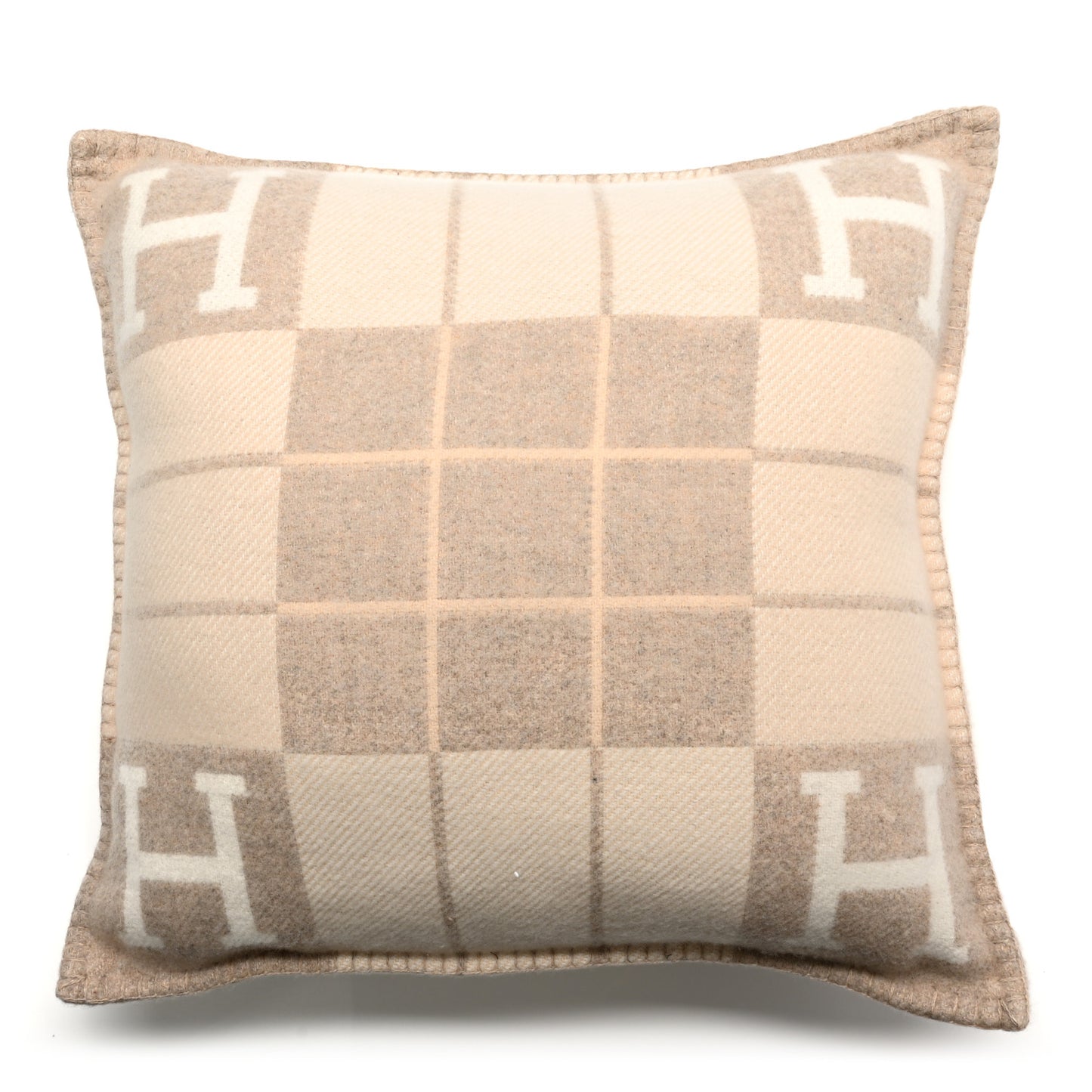 Wool Cashmere Avalon III Pillow PM Coco Camomille