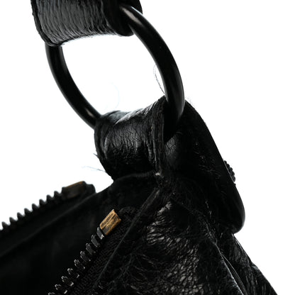 Balenciaga Agneau Arena Monochrome Small Le Cagole Shoulder Bag Black 12 of 12