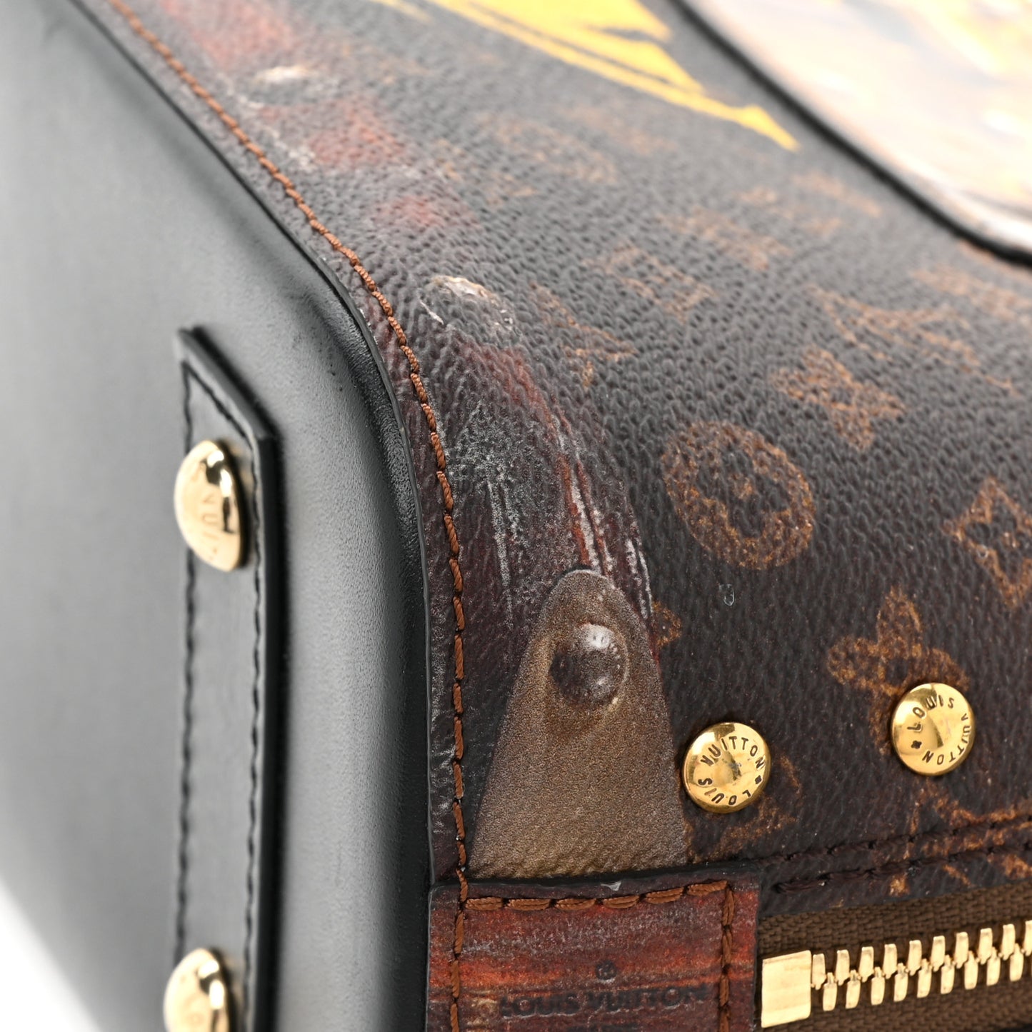 Transformed Monogram Time Trunk Alma BB