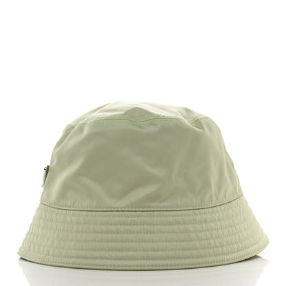 Prada Re-Nylon Metal Triangle Logo Womens Bucket Hat L Acqua 4 of 8