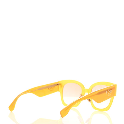 Fendi Acetate Sunglasses FF 0458/G/S Yellow 4 of 7