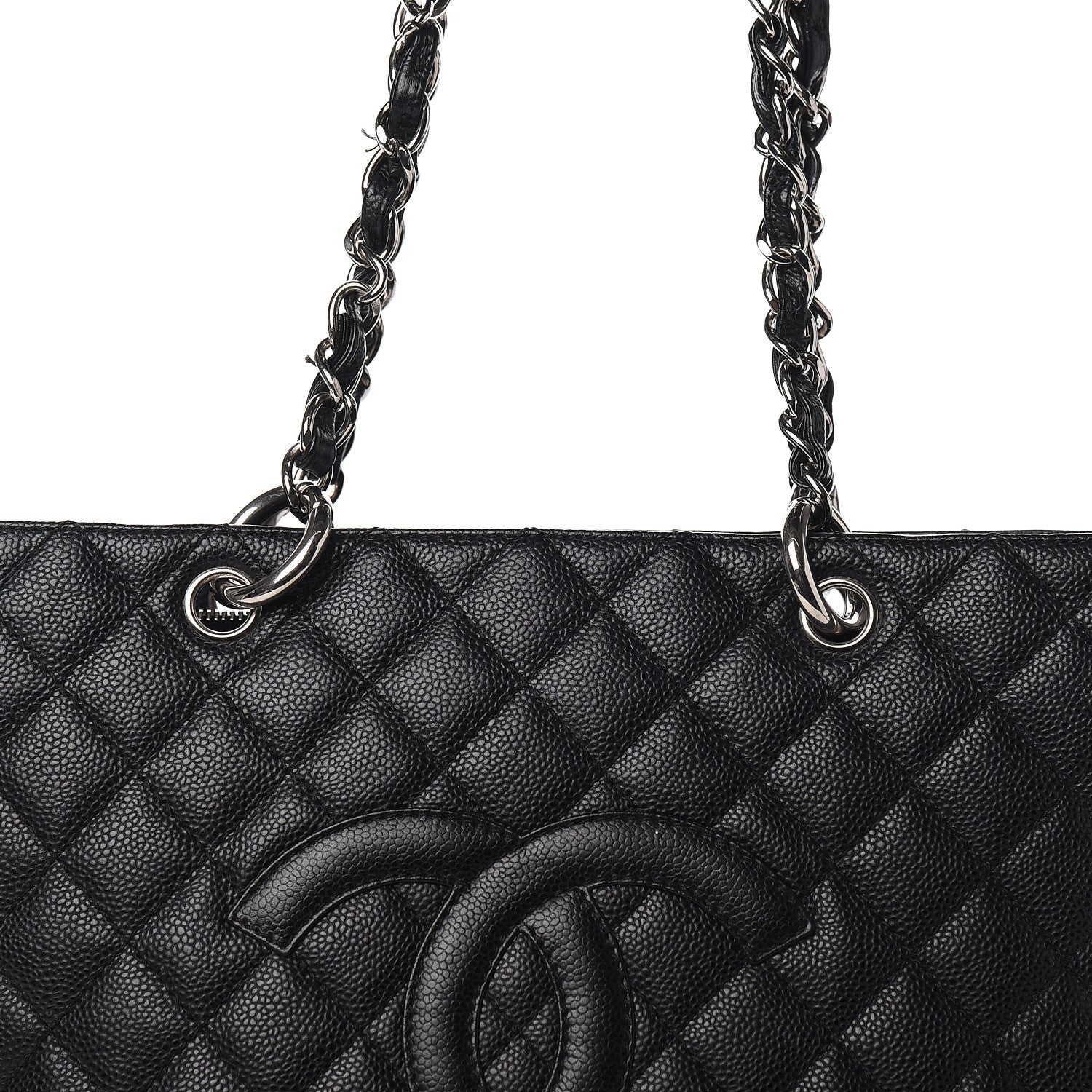 Chanel Caviar Quilted Grand Shopping Tote GST Black 16 of 16