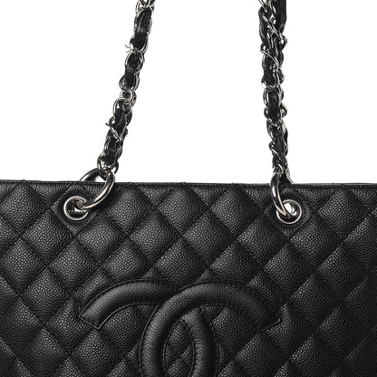 Chanel Caviar Quilted Grand Shopping Tote GST Black 16 of 16