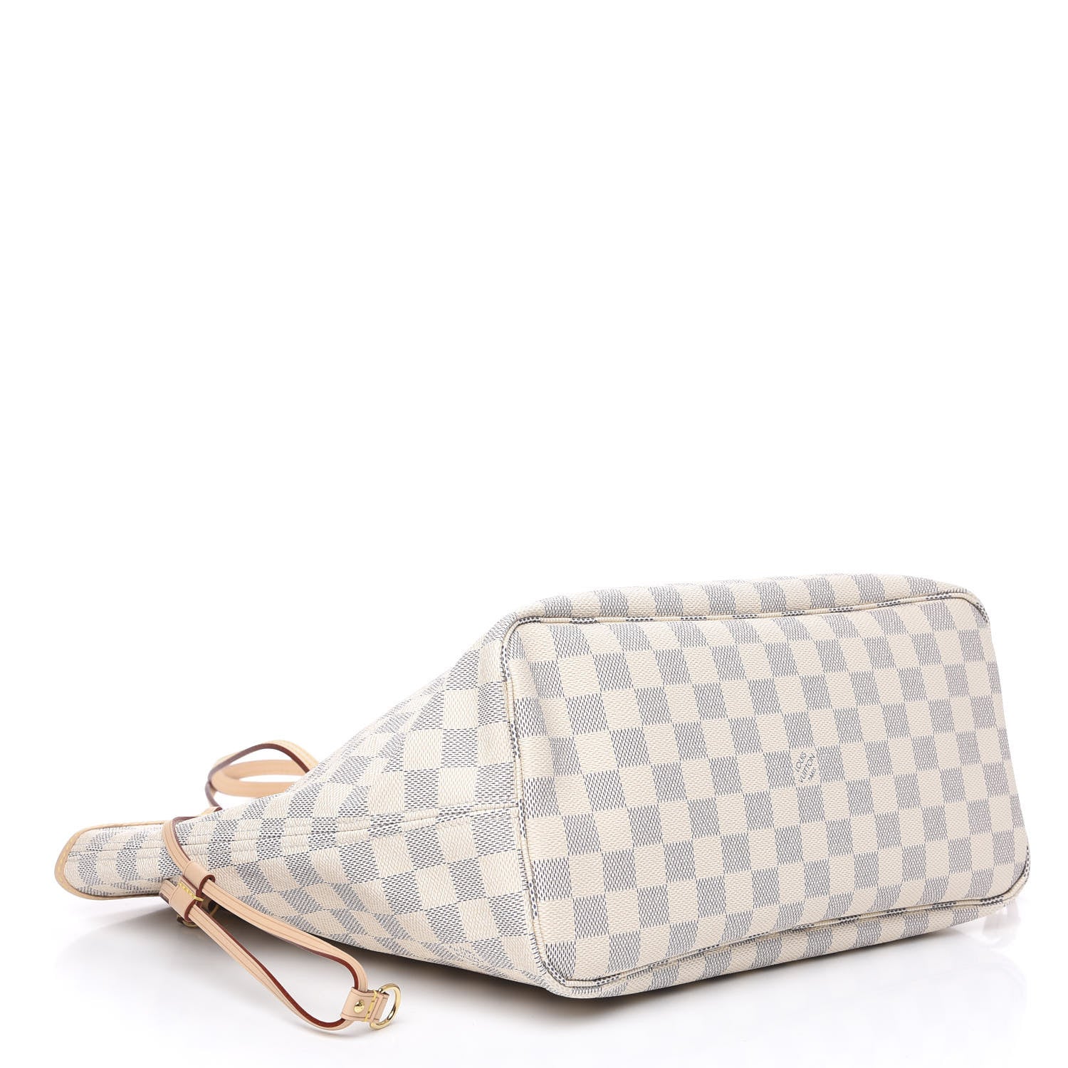 Louis Vuitton Damier Azur Neo Neverfull MM Rose Ballerine 3 of 8