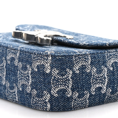 Celine Denim Triomphe Mini Claude 10 of 11