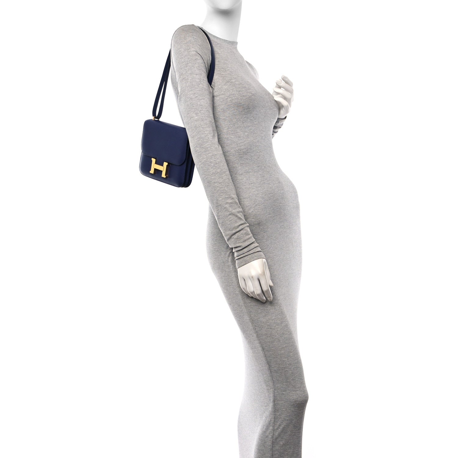 Hermes Evercolor Constance 18 Bleu Encre 3 of 11