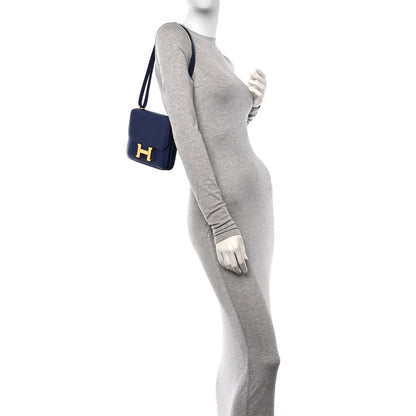 Hermes Evercolor Constance 18 Bleu Encre 3 of 11
