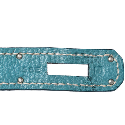 Hermes Togo Birkin 30 Blue Jean 7 of 15
