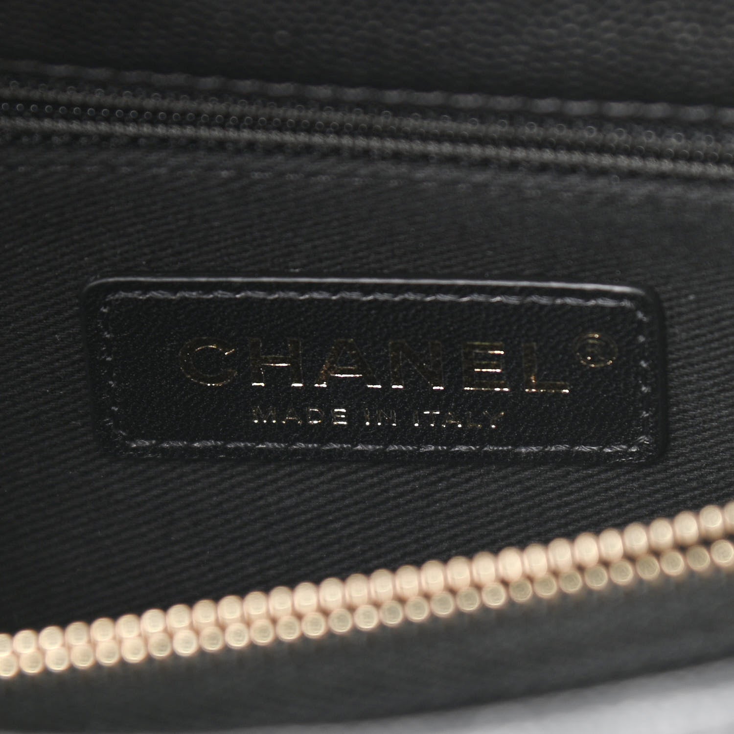 Chanel Caviar Lizard Embossed Quilted Small Coco Handle Flap Black 8 of 11