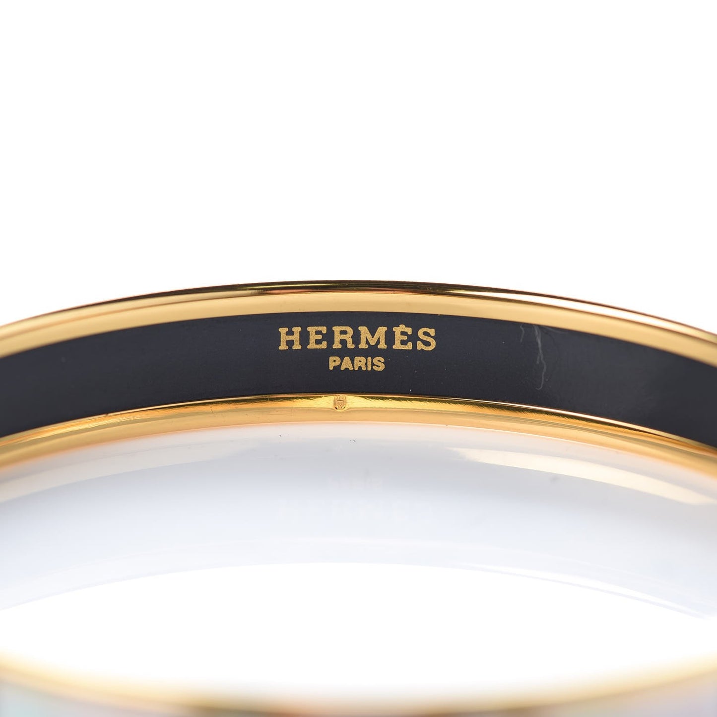 Enamel Printed Narrow Deco Dot Bracelet 65