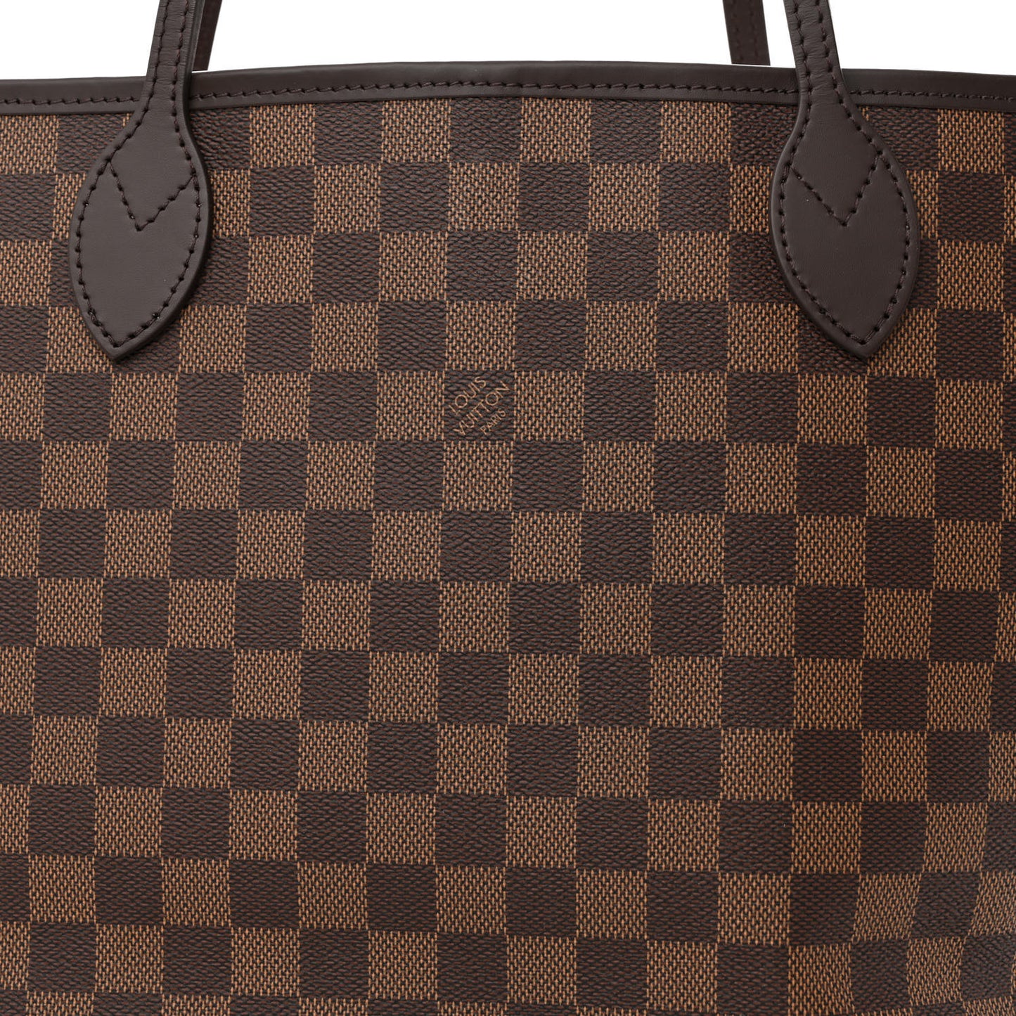 Damier Ebene Neo Neverfull MM Rose Ballerine