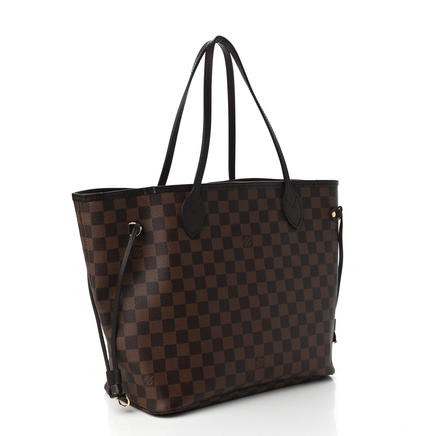 Damier Ebene Neo Neverfull MM Rose Ballerine