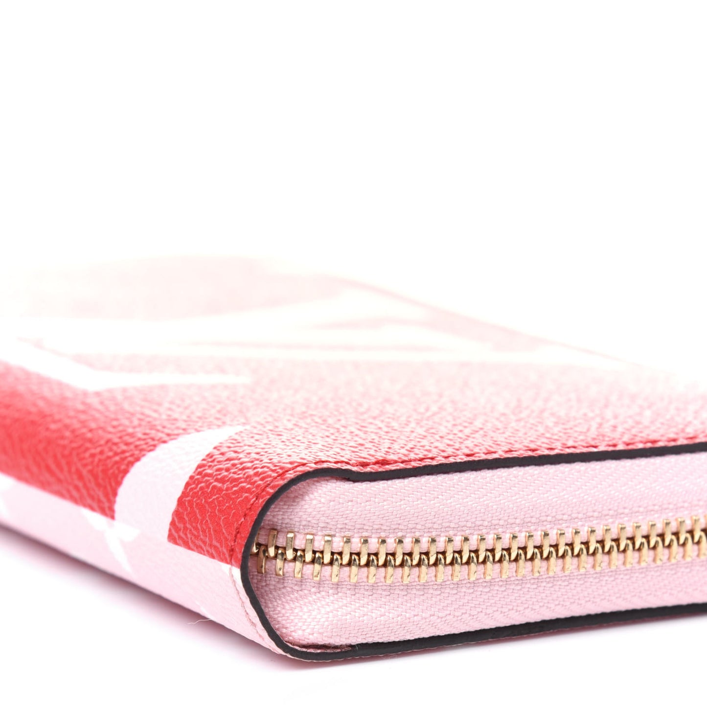 Monogram Giant Zippy Wallet Rouge Rose