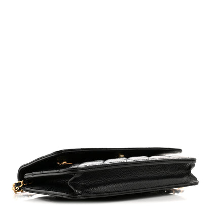 Chanel Caviar Quilted Wallet On Chain WOC Black 4 of 11