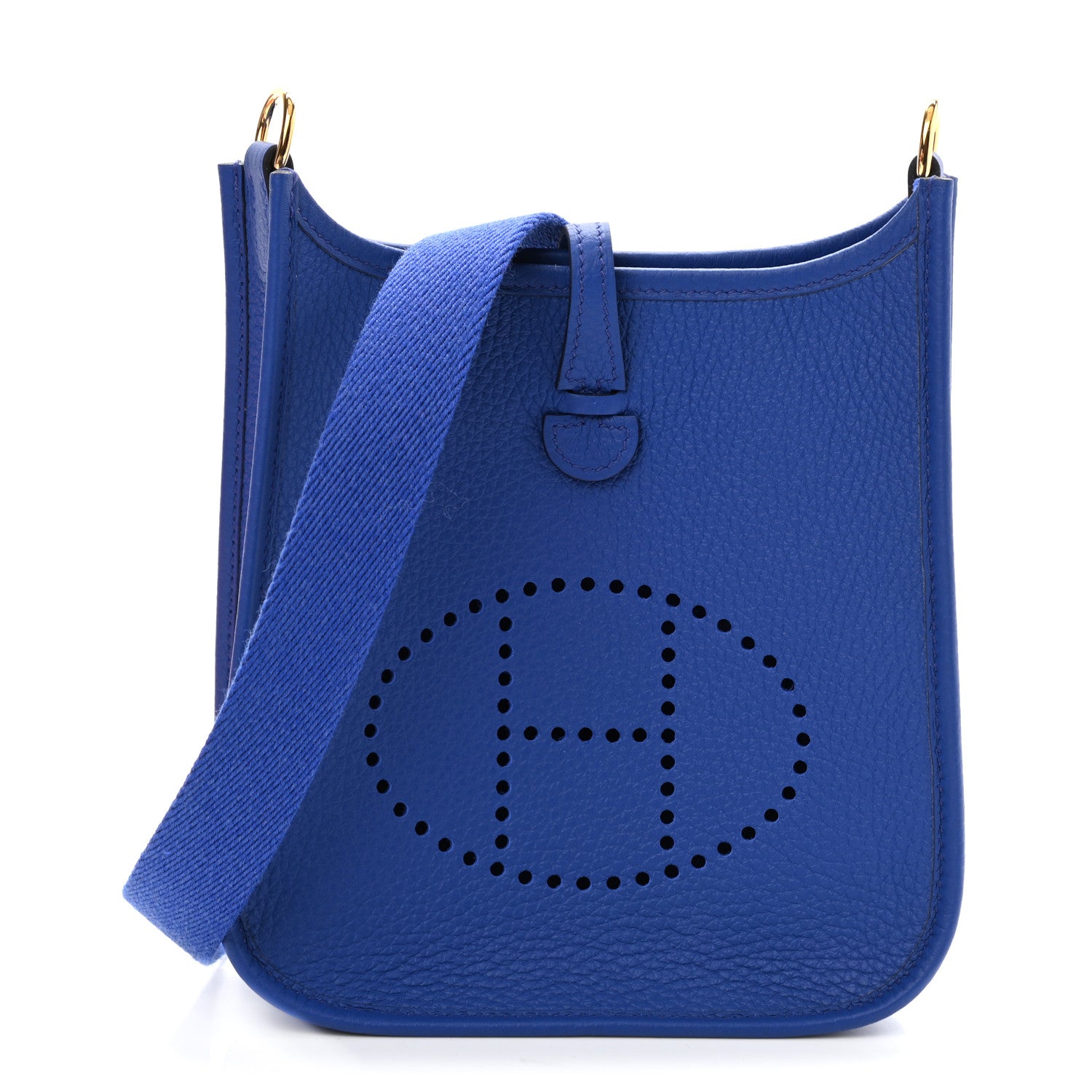 Hermes Taurillon Maurice Evelyne TPM Bleu France 1 of 11