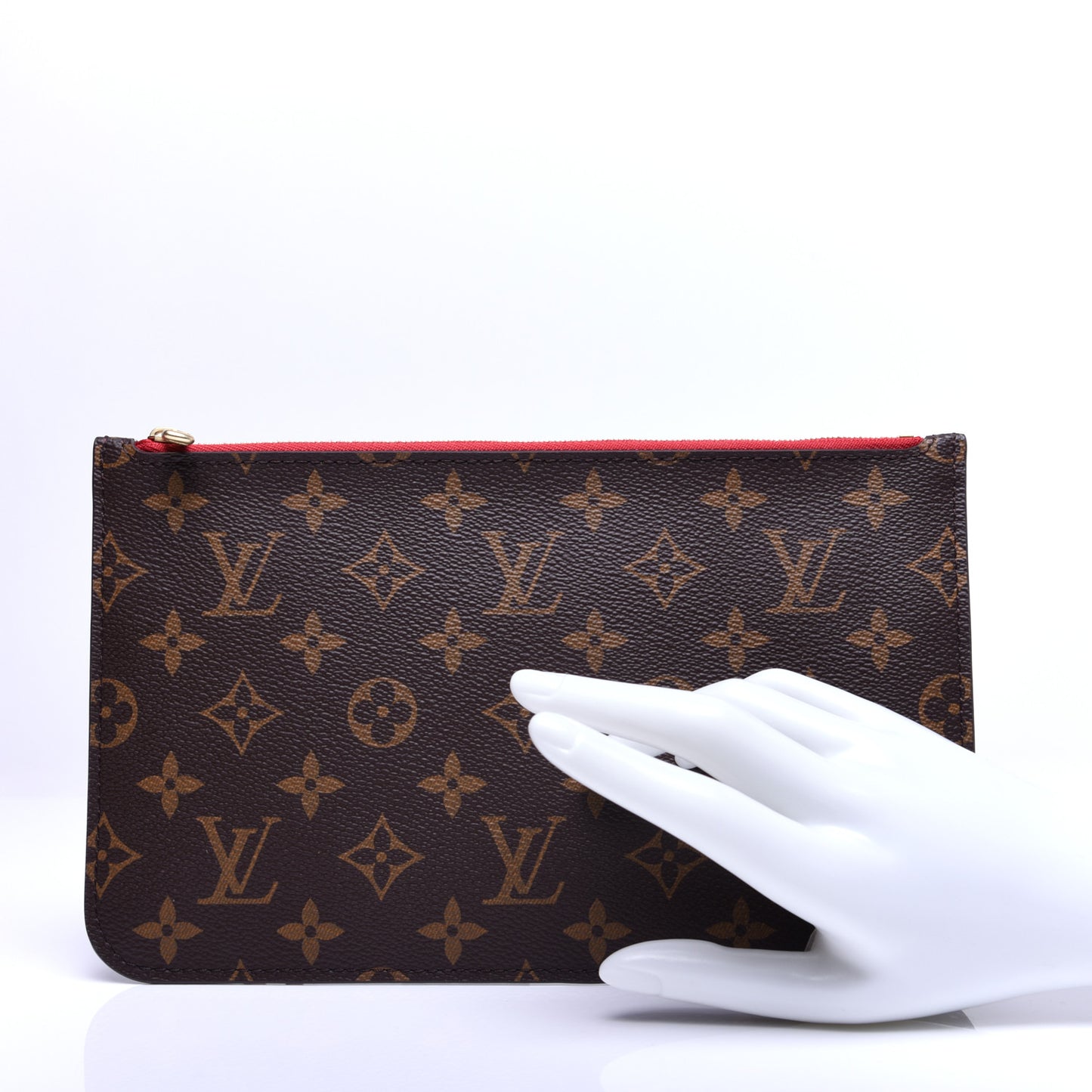 Monogram Neverfull MM GM Pochette Cherry